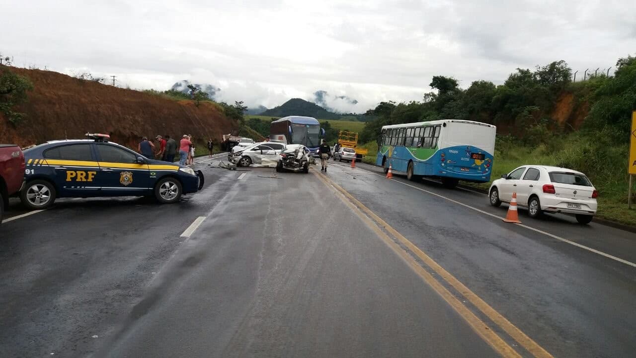 Cai o número de acidentes e mortes em rodovias federais no ES