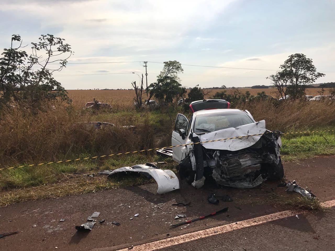Casal capixaba que morreu na BR-060 passava férias no Mato Grosso do Sul